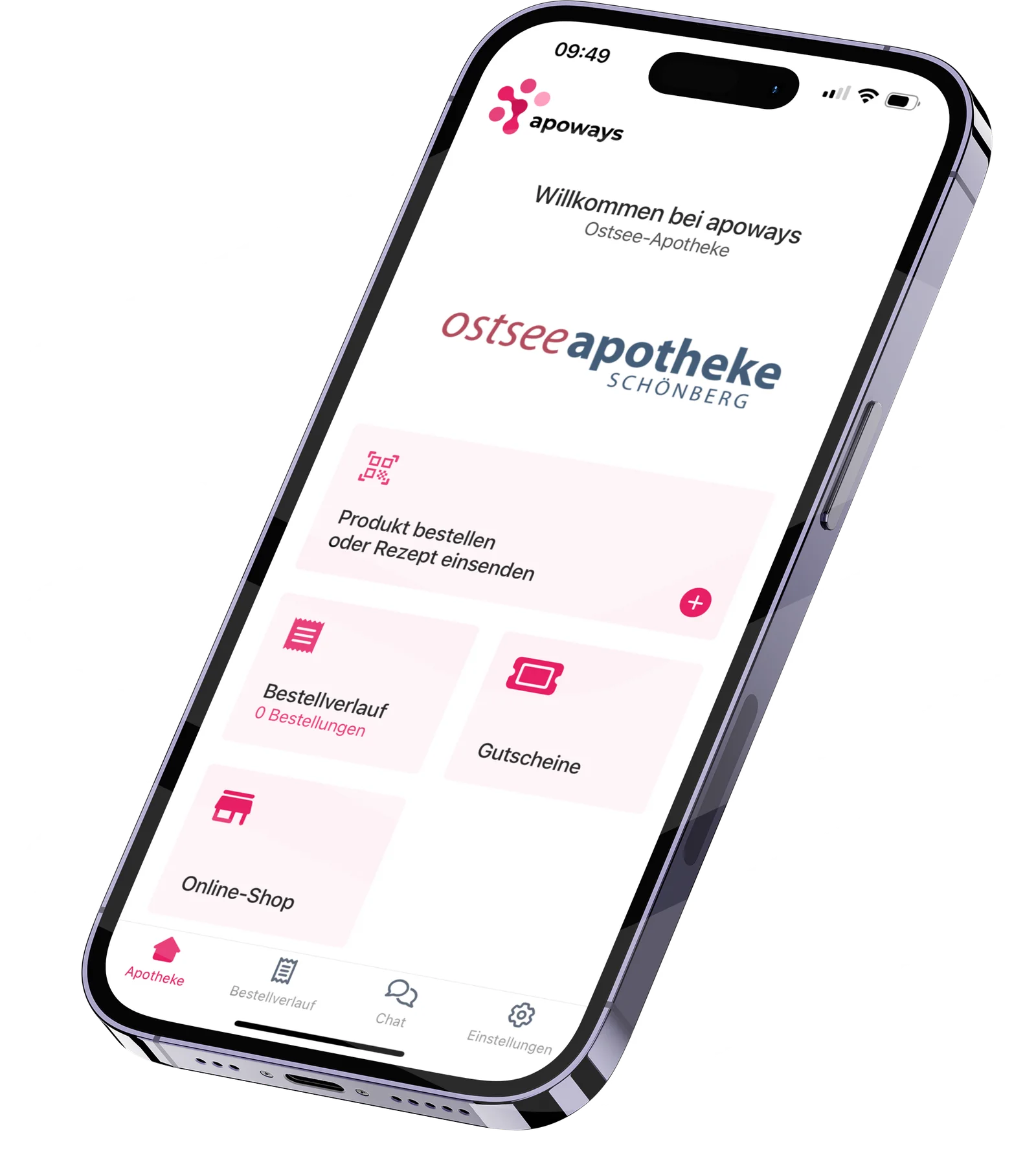 apoways App der Ostsee-Apotheke
